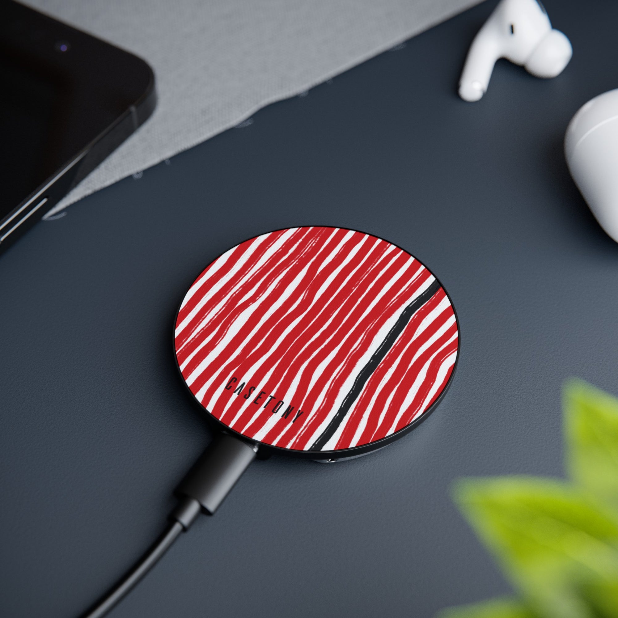 Single Red Wireless Charger