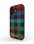 Merry Grid Tough Phone Case