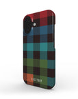 Merry Grid Snap Phone Case