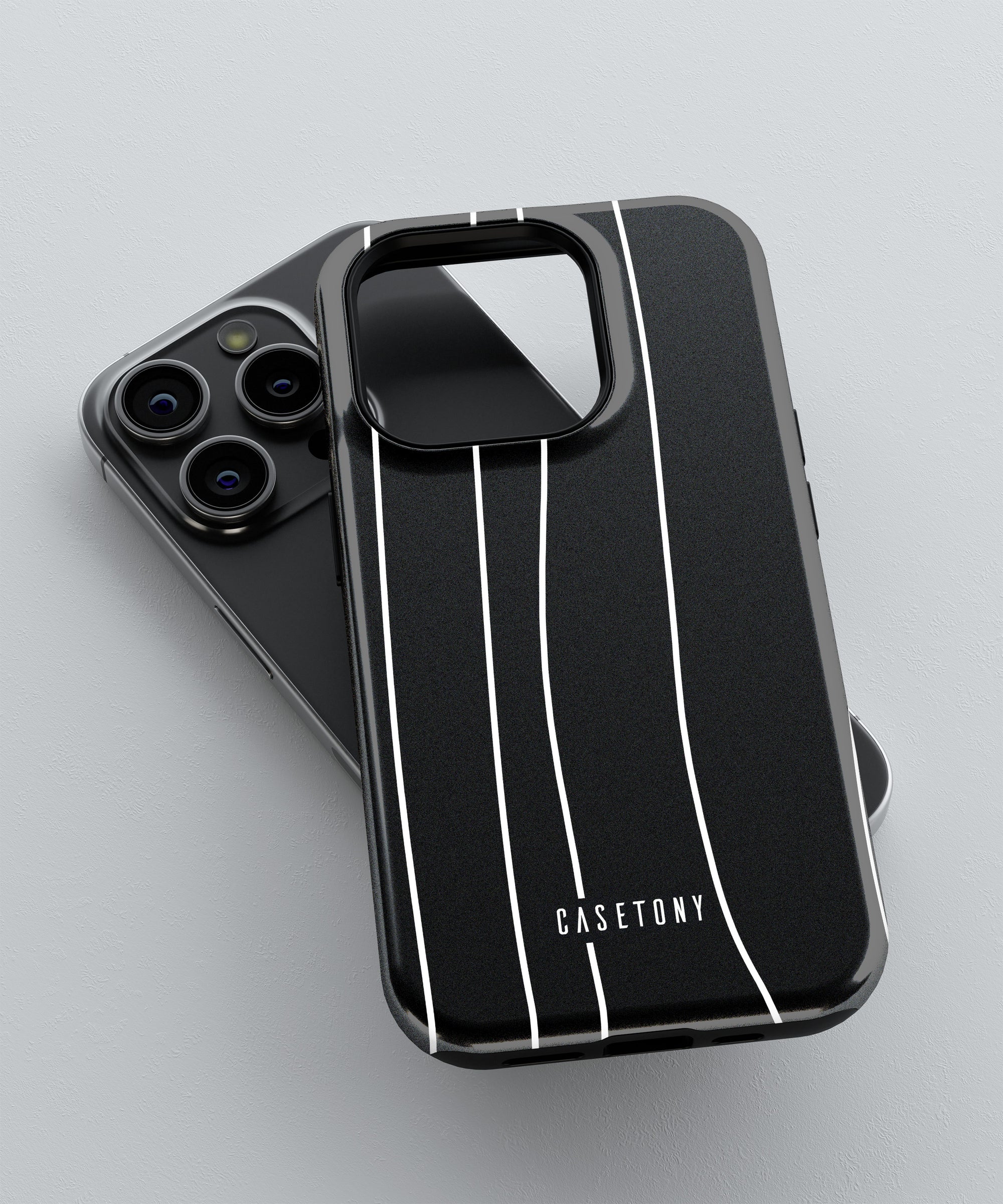 Black Vision Tough iPhone Case