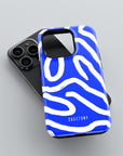 Blue Ways Tough iPhone Case