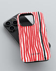 Single Red Tough Phone Case